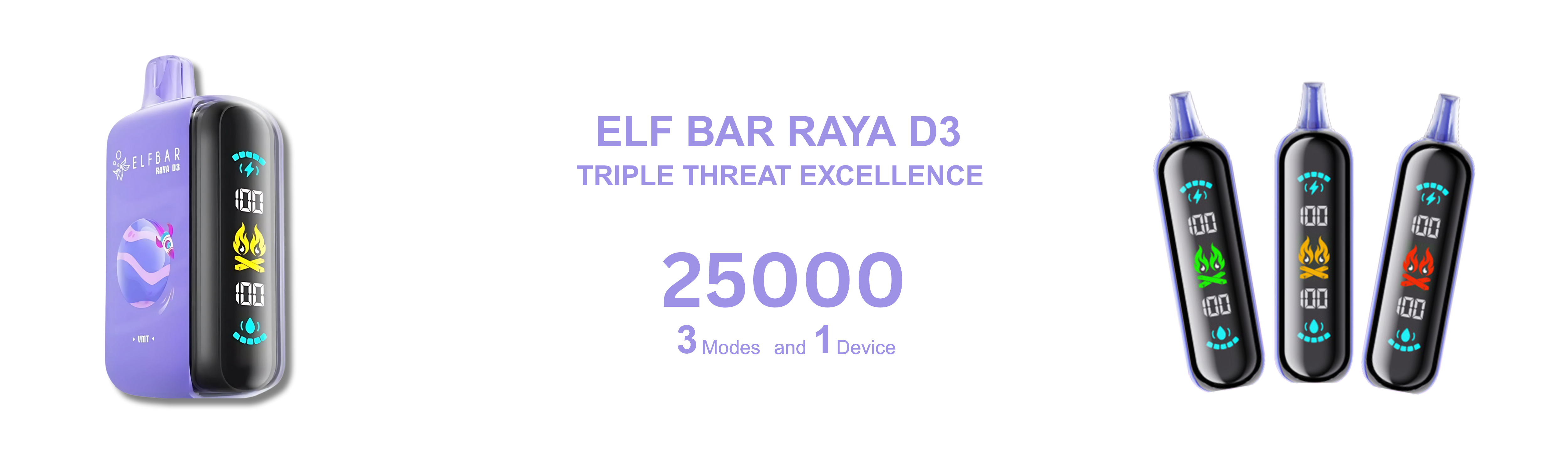 Elfbar Raya D3 25000 Disposable vape 